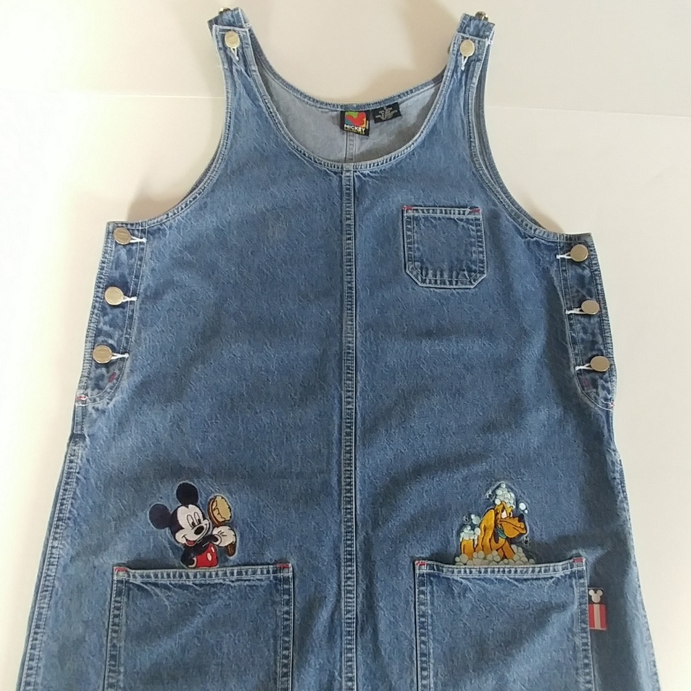 Vintage 90s Jerry Leigh Disney Mickey Pluto Dress